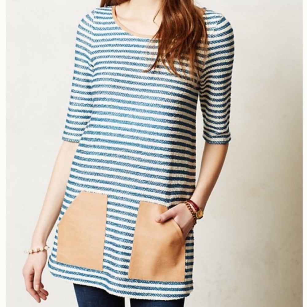 ANTHROPOLOGIE || POSTMARK Sapony Tunic